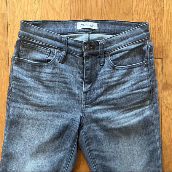 Madewell Gray High-Rise Skinny Jeans, Size 25 - Picture 2 of 4